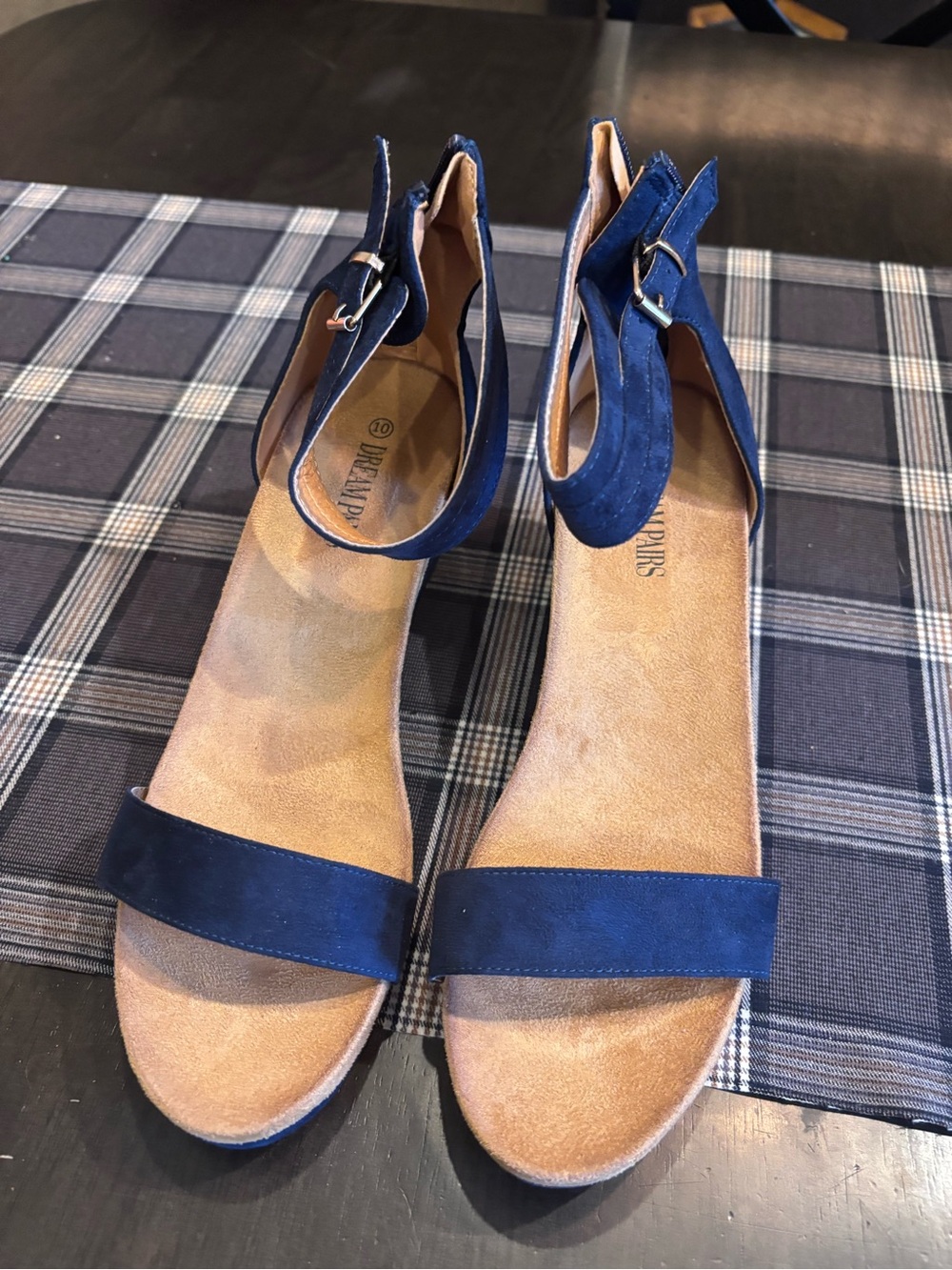 New Dream Paris “Navy Suede” Shoes - Picture 3 of 6